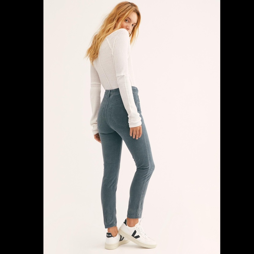 NWT Free People Sun Chaser Skinny Cord Pants 27